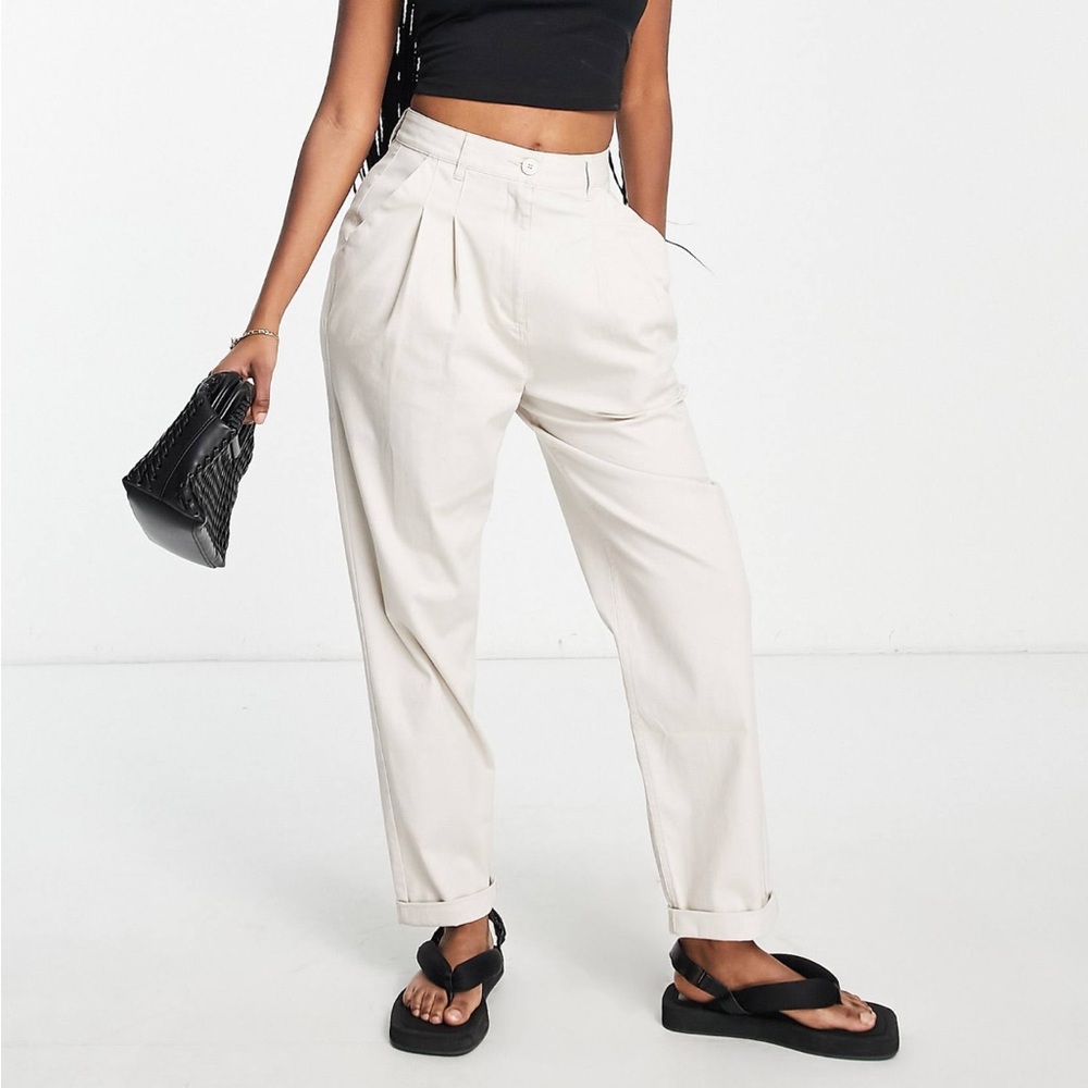 ASOS Design Beige Chino Pants